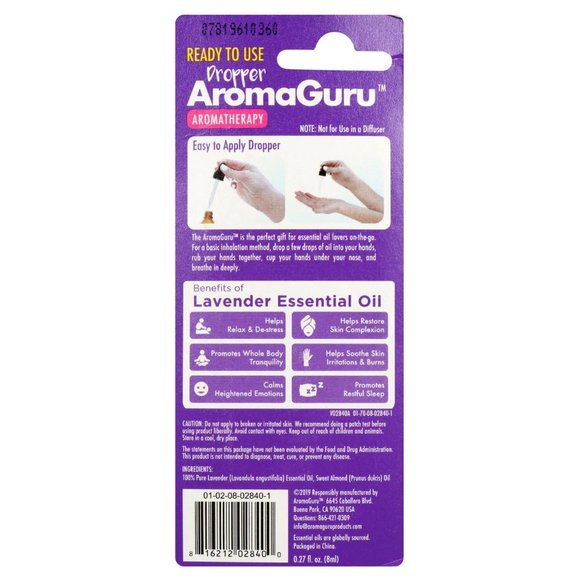 Guru Nanda - Aroma Guru - Lavender Dropper - Picture 3 of 6